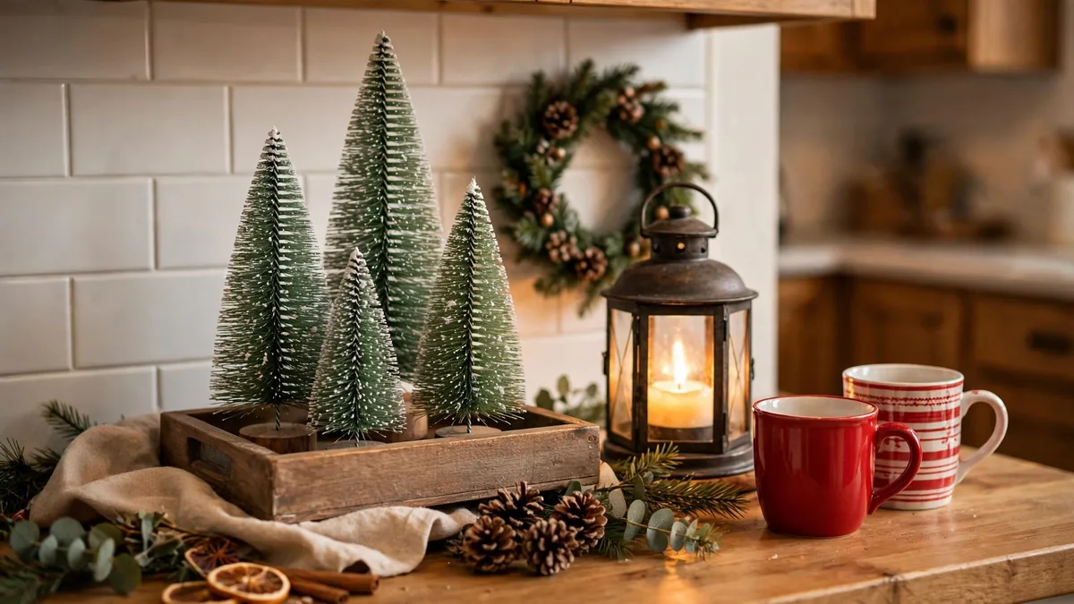 2. Build Cozy Countertop Vignette Clusters