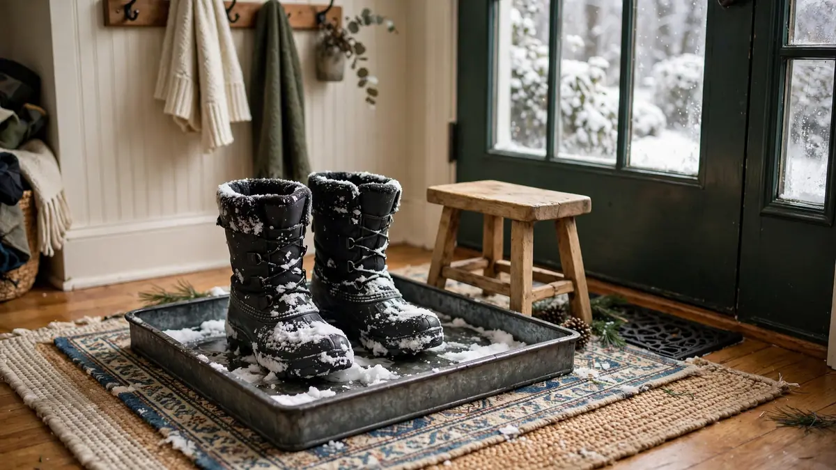 3. Boot Tray Drop Station