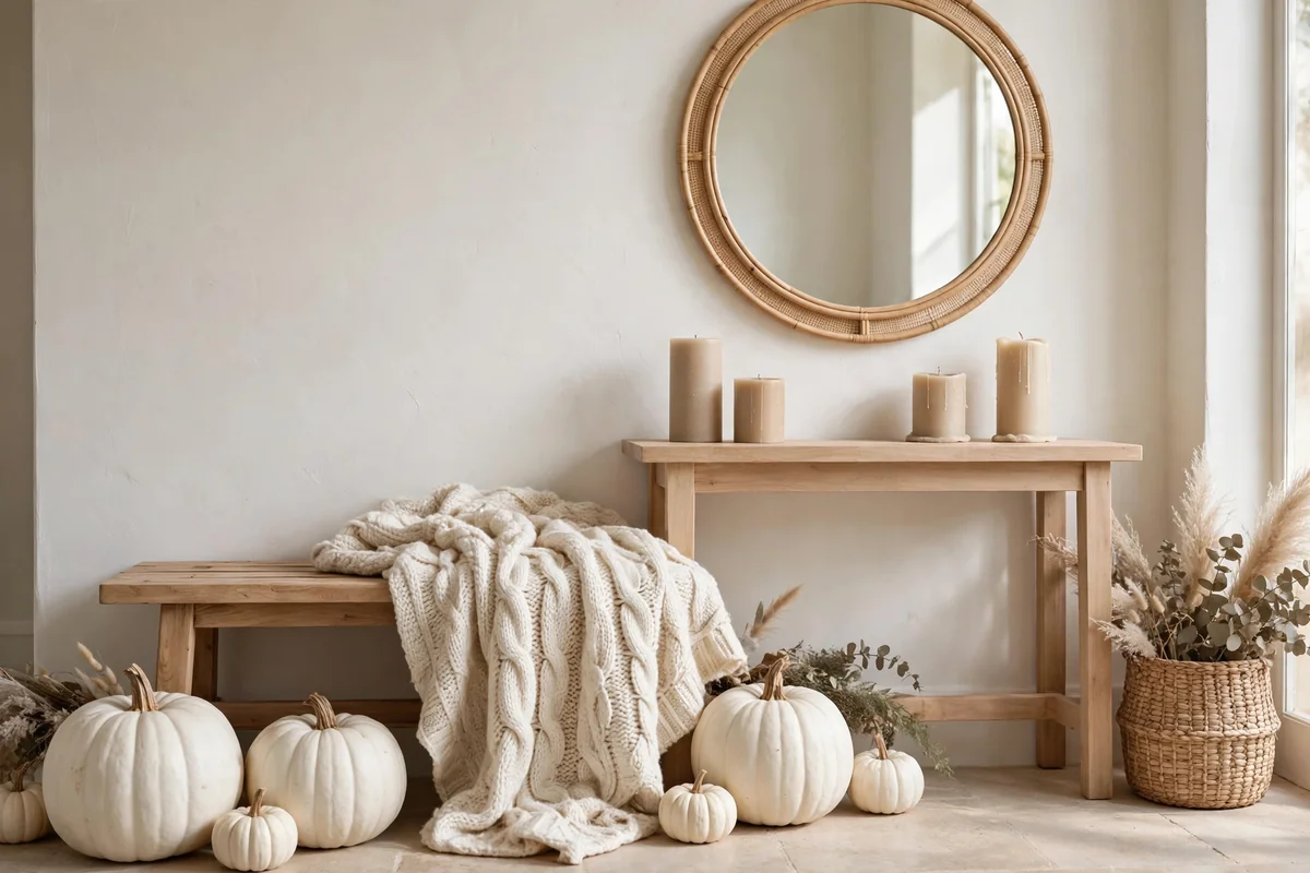 3. Neutral Cozy Foyer