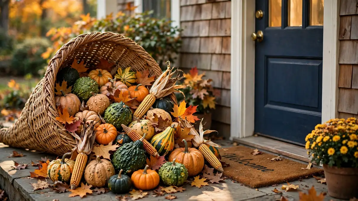 3. Fill a Cornucopia Basket