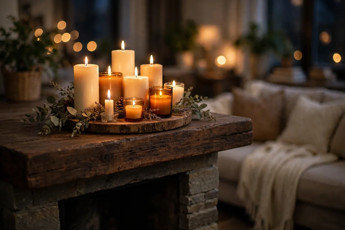 Cozy Fireplace Mantel Decor Ideas