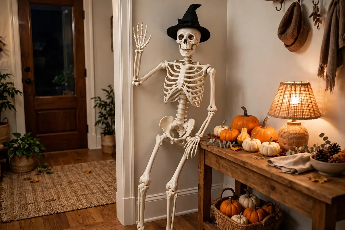 4. Skeleton Greeter At The Door