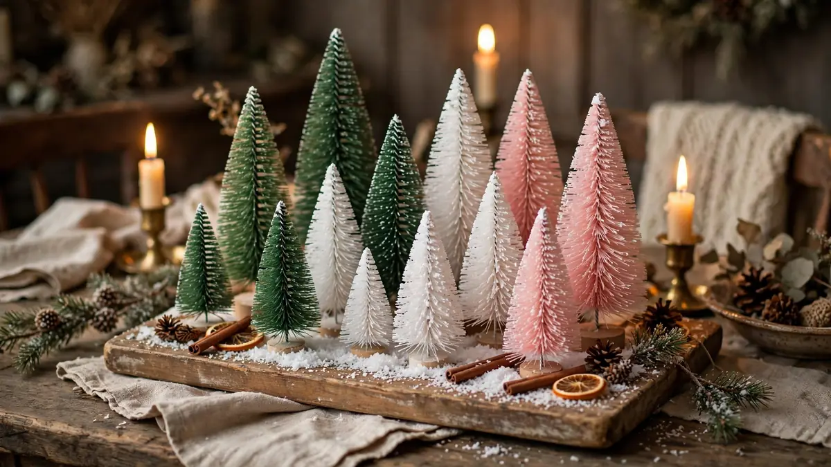 4. Bottle Brush Trees in Every Size