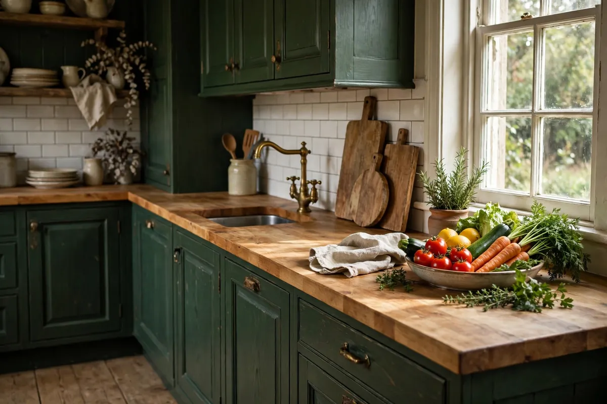 4. Choose Butcher Block Counters
