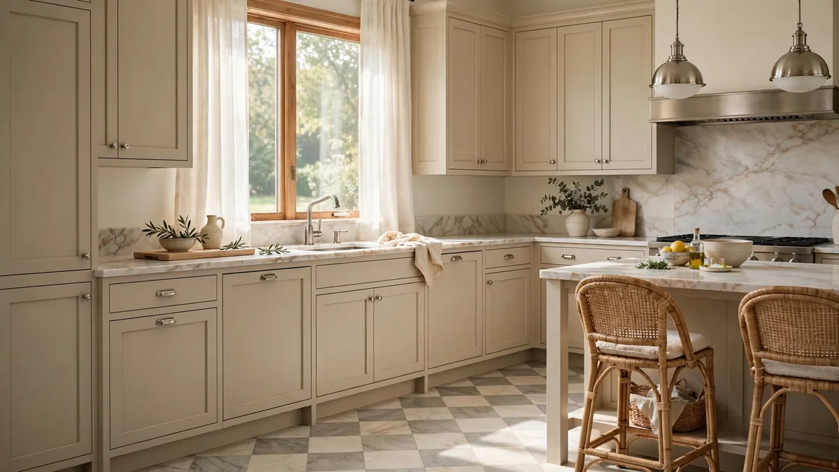 18 Marble Checkerboard Floor Ideas for a Timeless Kitchen
