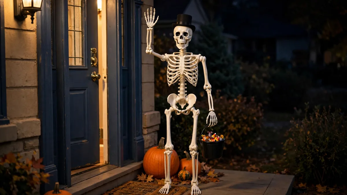 5. Skeleton Door Greeter