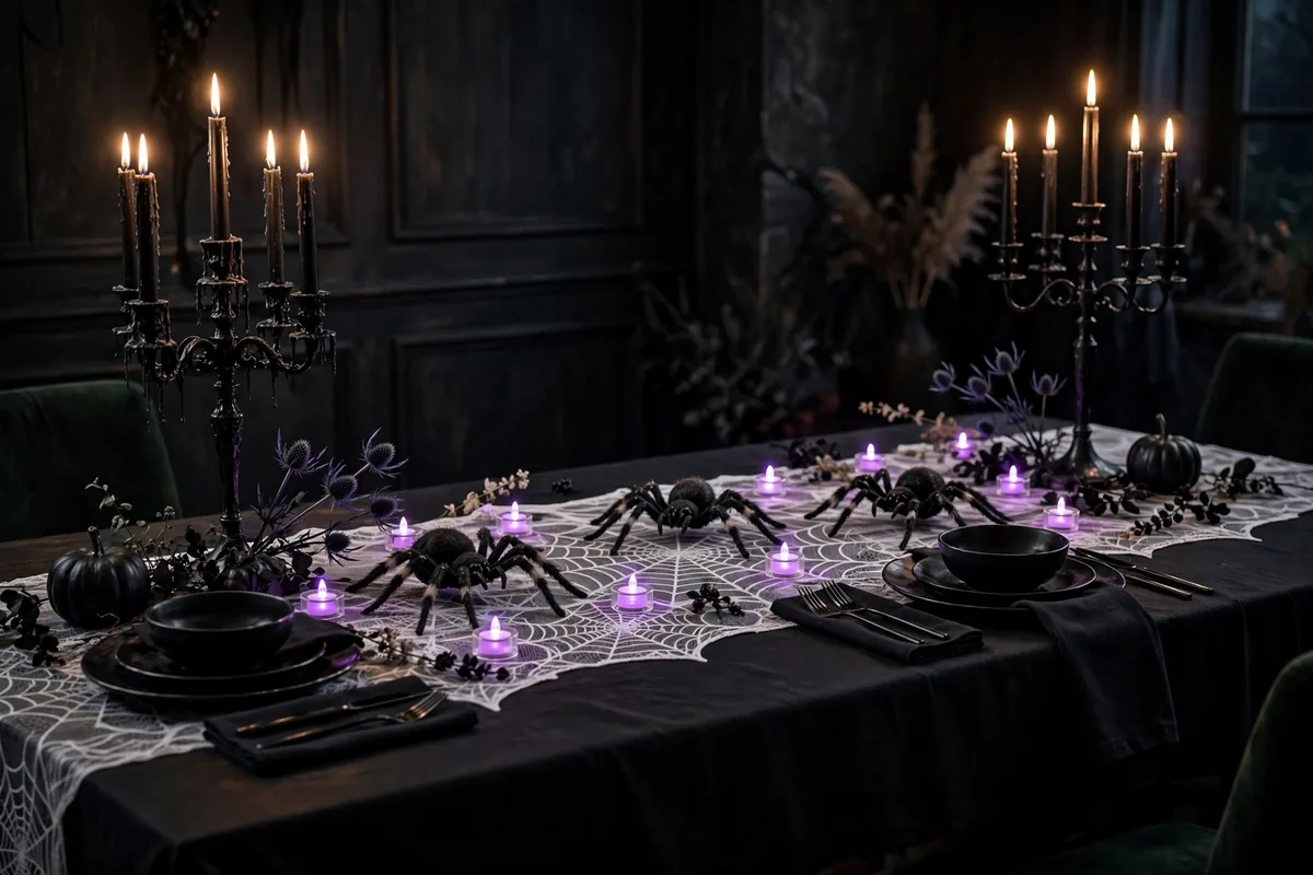 6. Spiderweb Table Runner