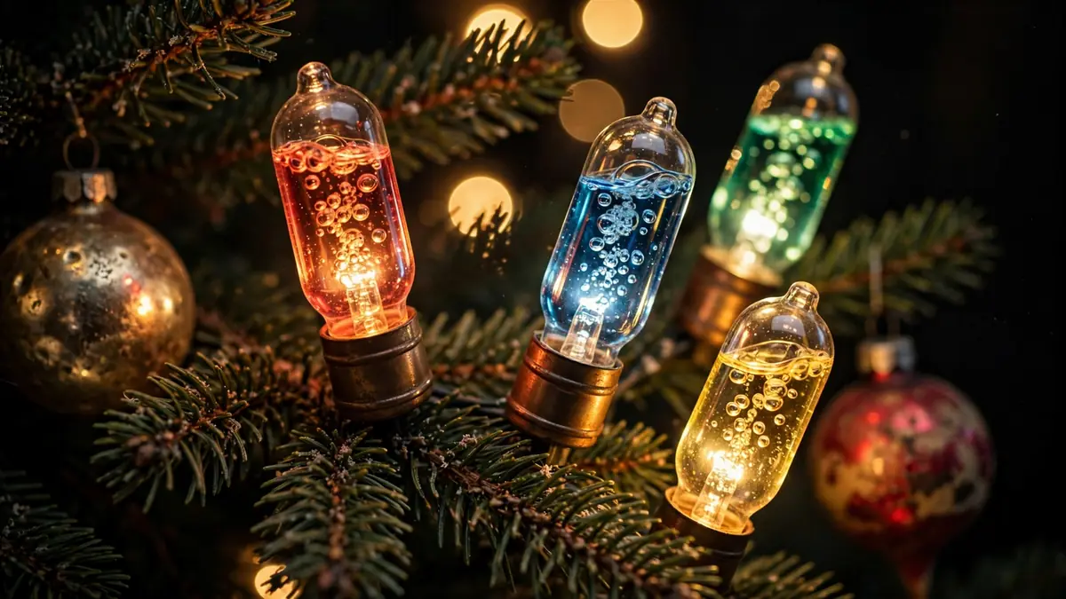 6. Retro Bubble Lights