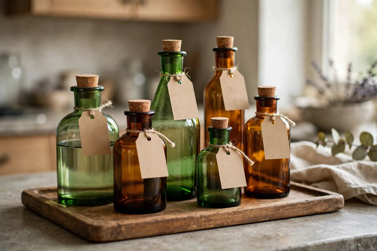 7. Potion Bottle Display