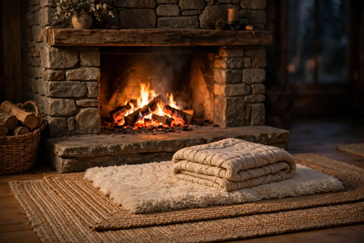 Cozy Hearth Styling Ideas
