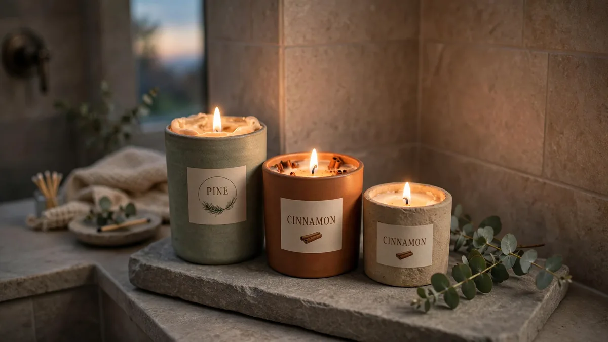 8. Scented Candle Corner