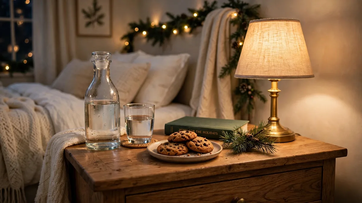8. Leave a Bedside Water Carafe