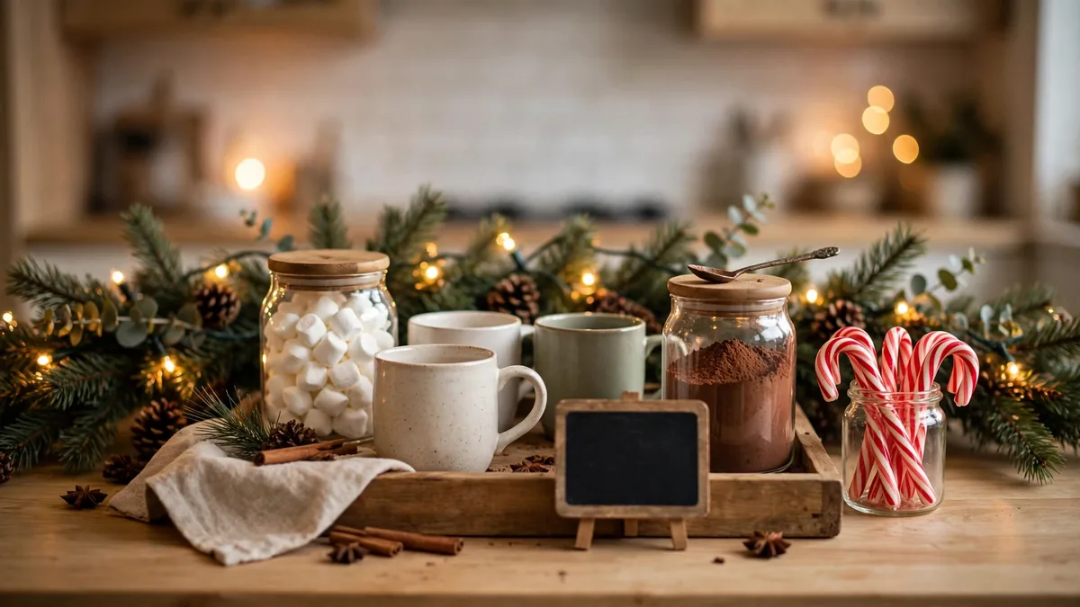 8. Swap In Holiday Dish Towels and Oven Mitts