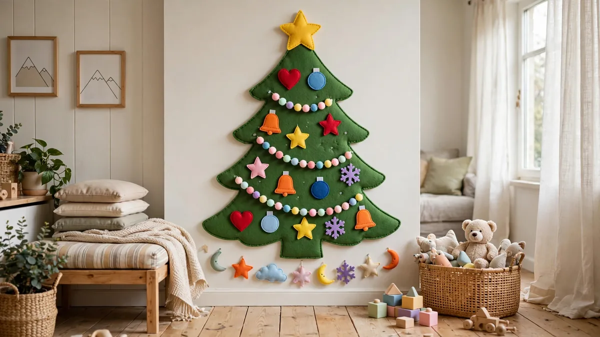 8. Felt Tree for Kids