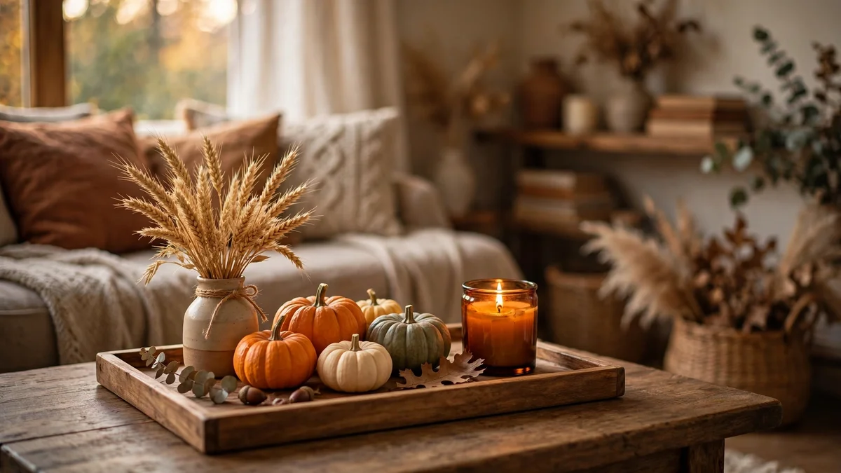 8. Build a Coffee Table Fall Tray