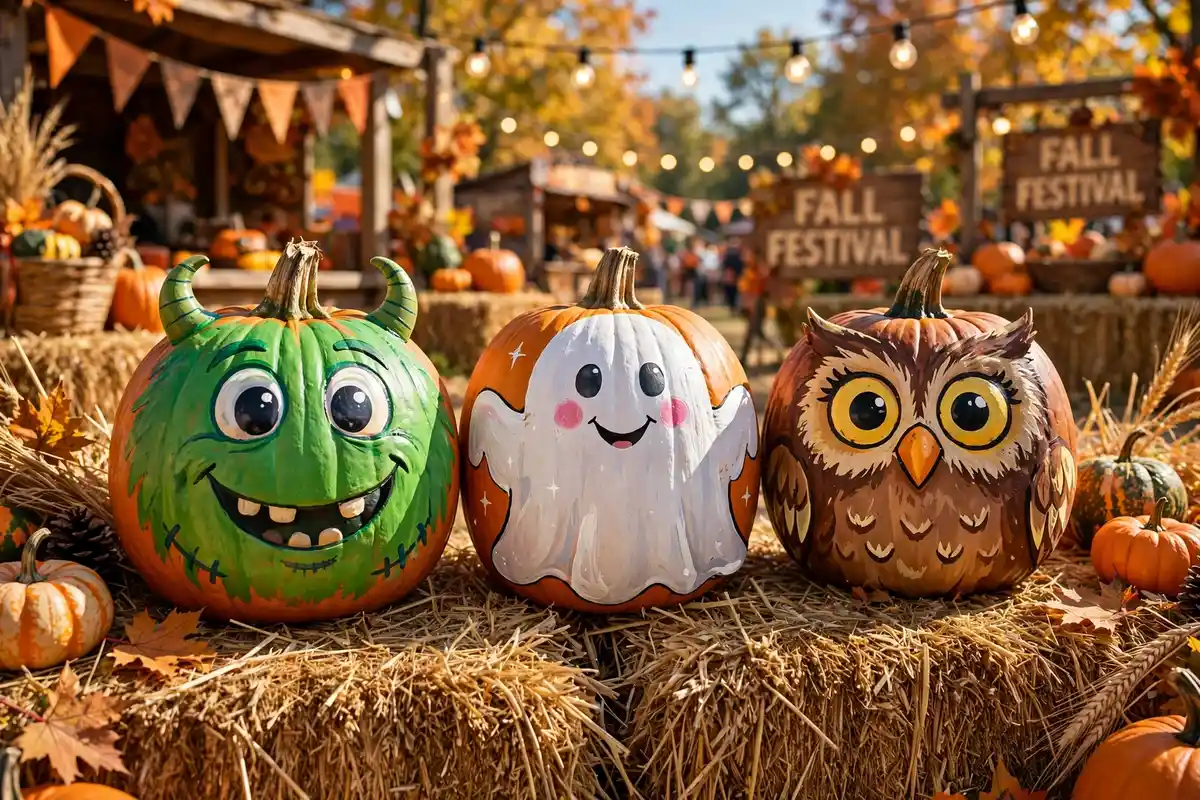 8. Storybook Character Pumpkins