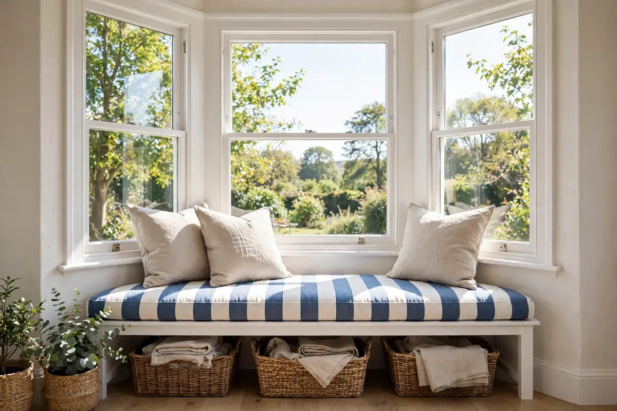 8. Bay Window Bench