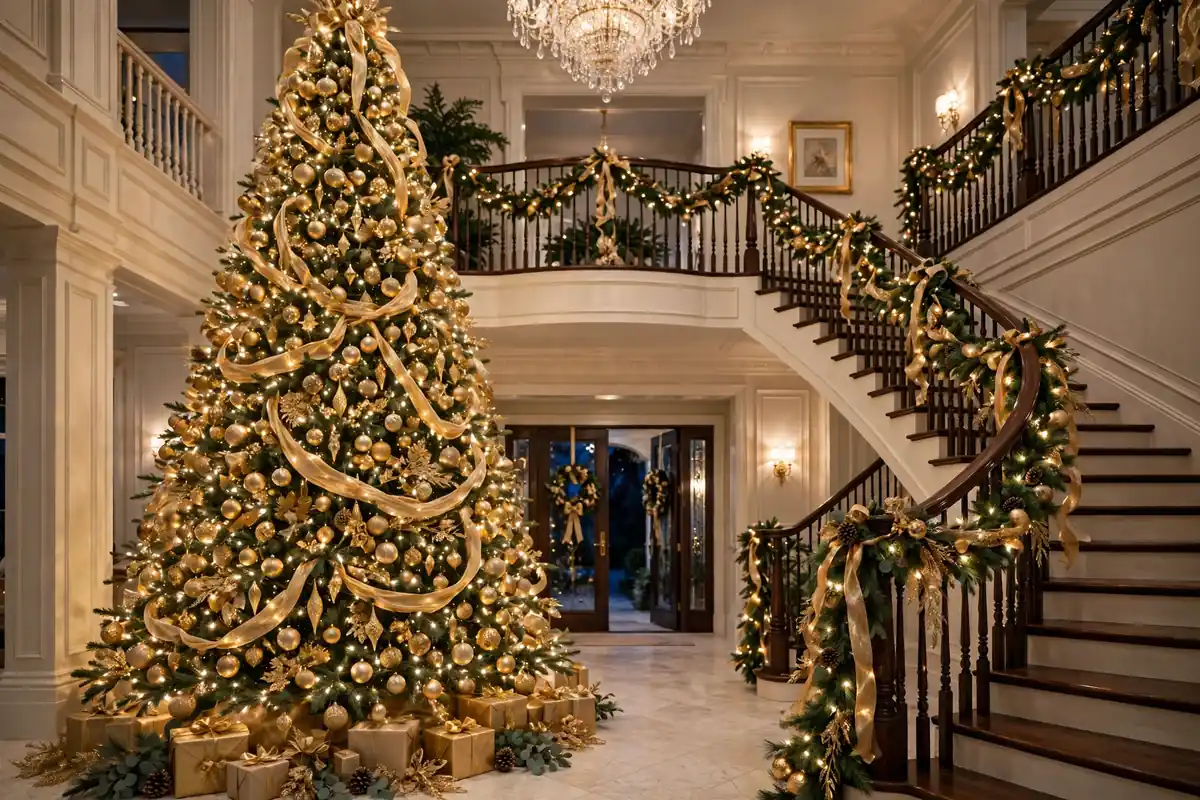 9. Grand 12-Foot Statement Tree