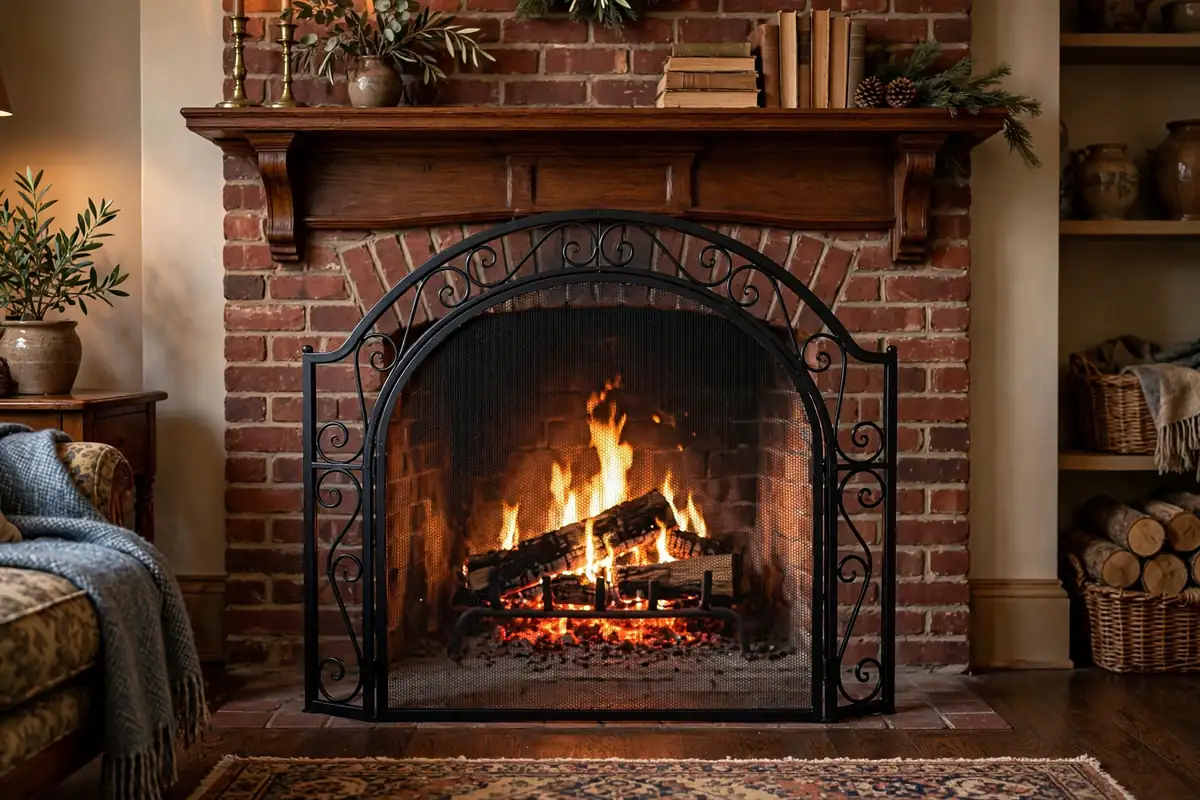 Cozy Hearth Styling Ideas