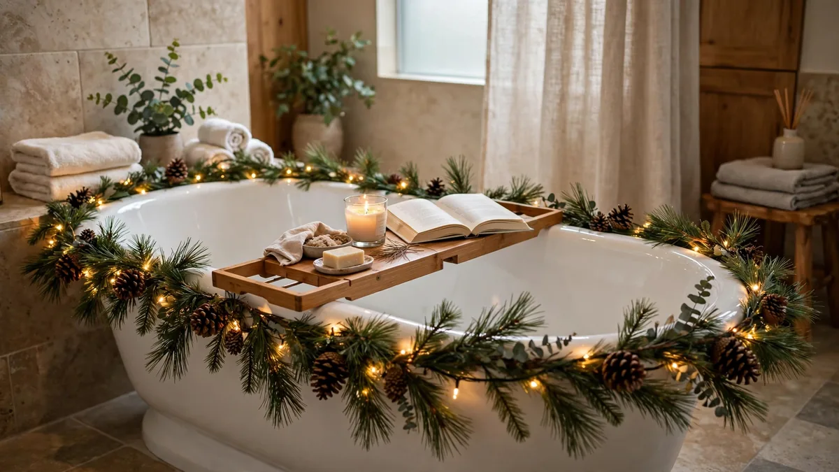 10. Garland Along the Bathtub Edge