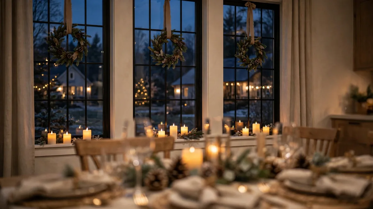 10. Dress the Windows for the Season