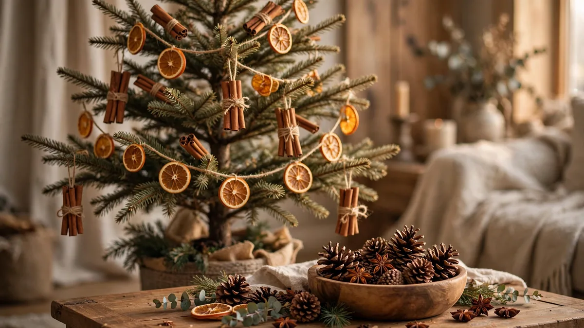 10. Decorate With Dried Oranges and Cinnamon