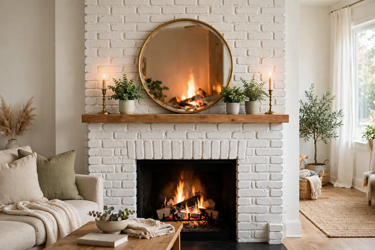 Fireplace Surround and Wall Decor Ideas