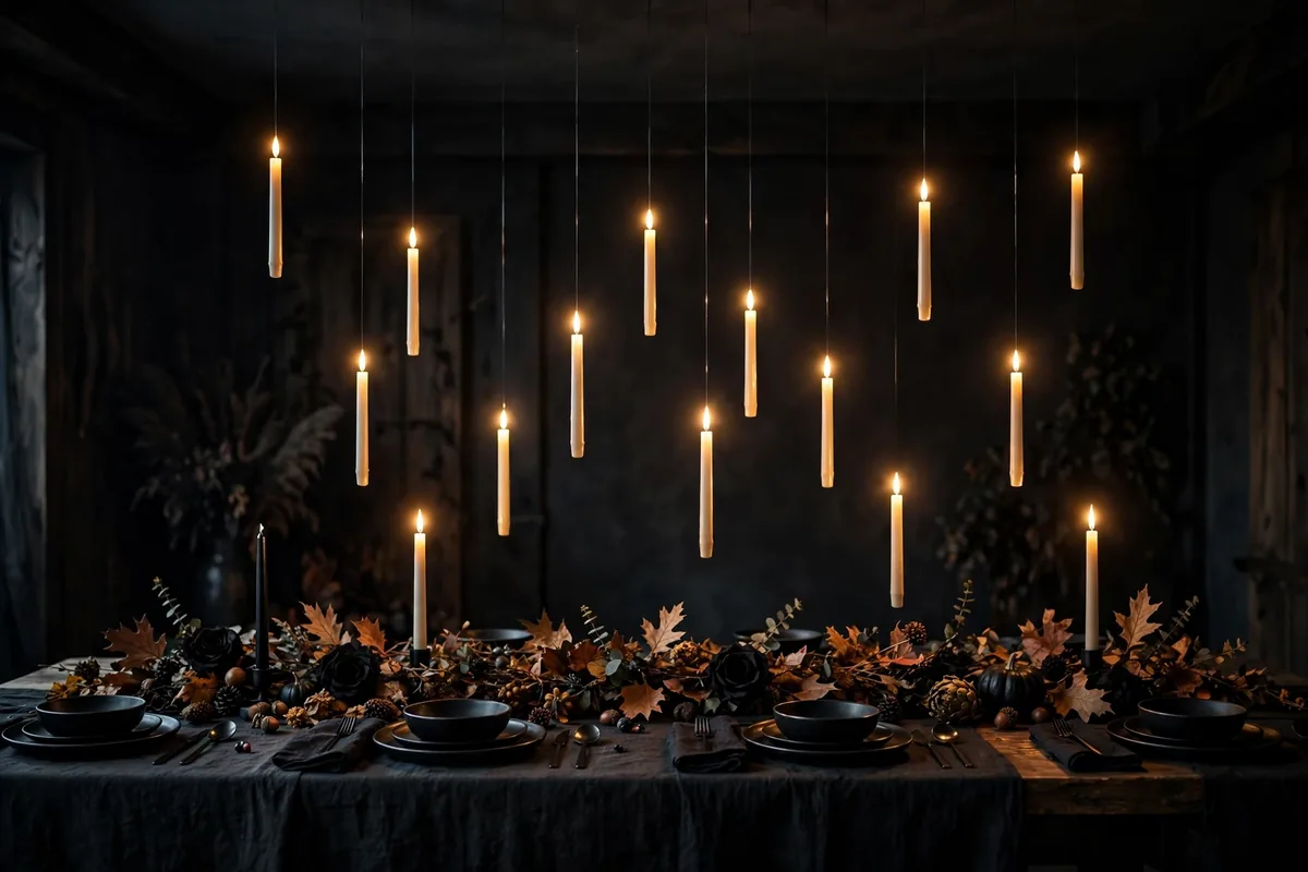 11. Floating Candle Tablescape