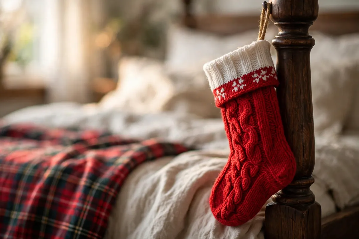 12. Hang a Stocking on the Bedpost