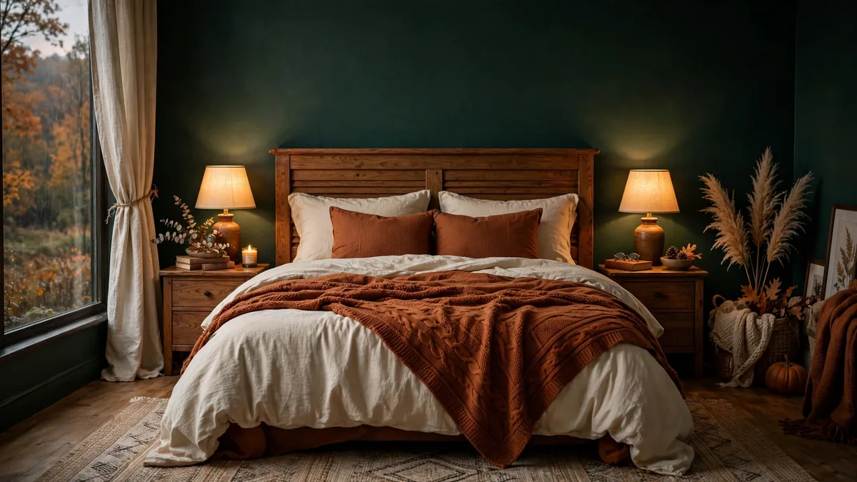 12. Warm Dark Accent Wall