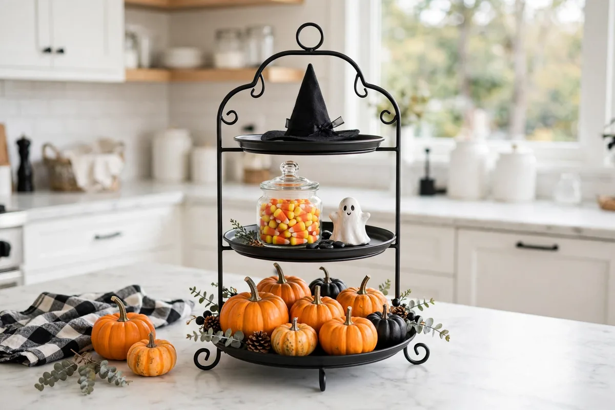 12. Halloween Tiered Tray