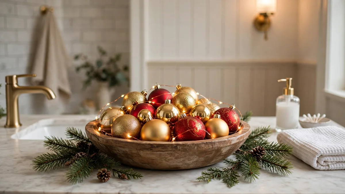 13. Ornament Bowl Display