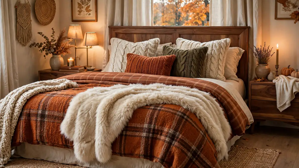 13. Faux Fur Bed Runner