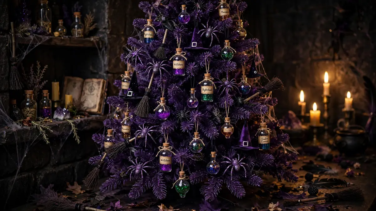 13. Purple Witch Potion Tree