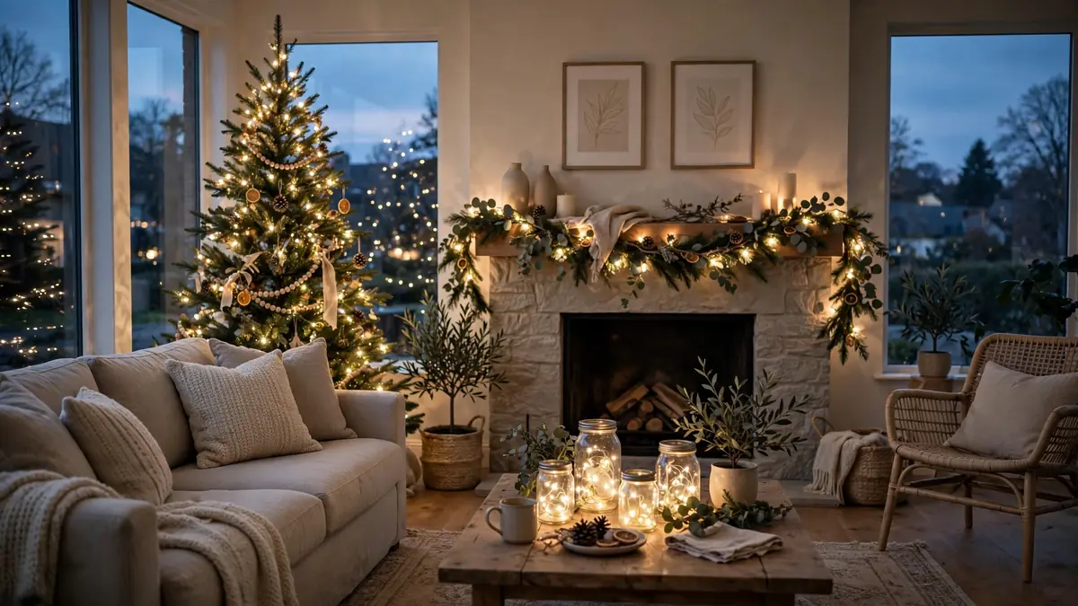 13. Use Only Warm White String Lights