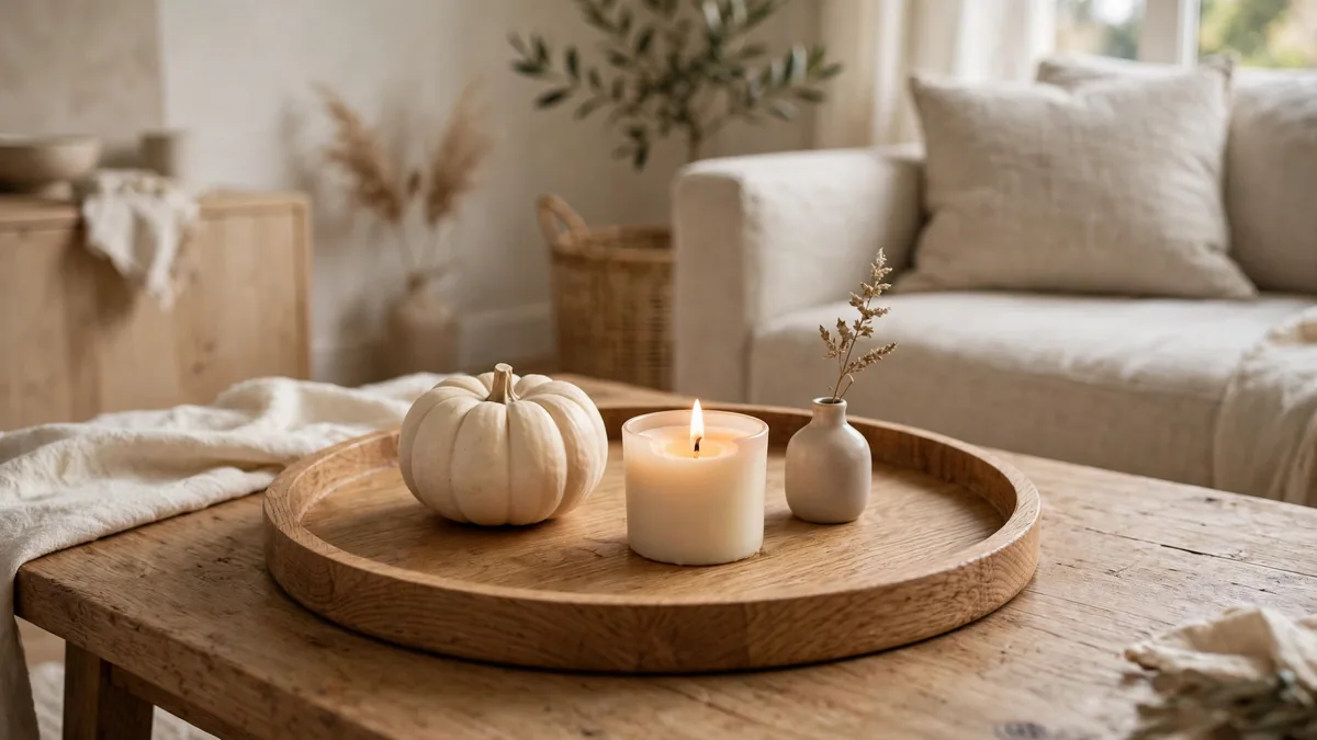 13. An Oak Tray Fall Vignette