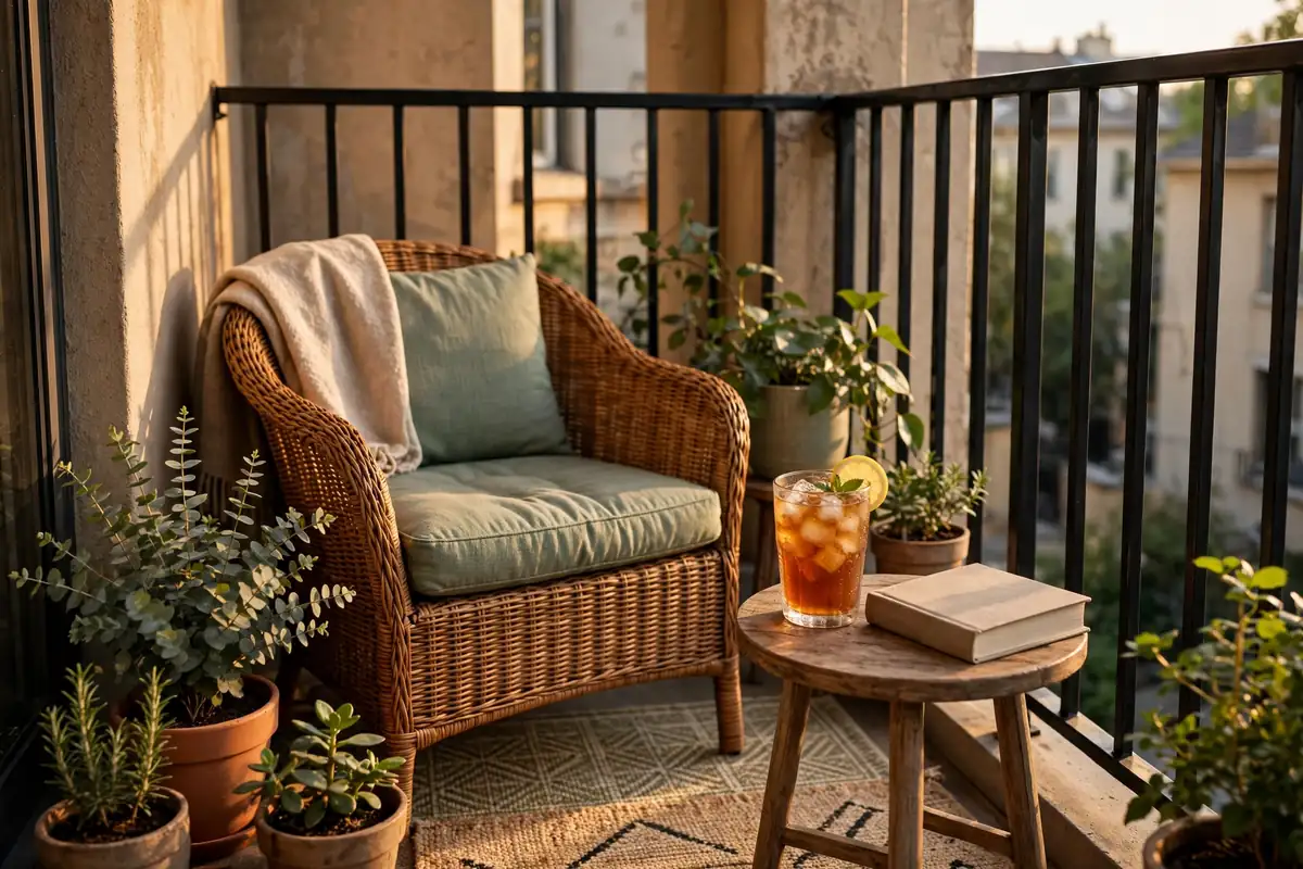 13. Balcony Reading Corner