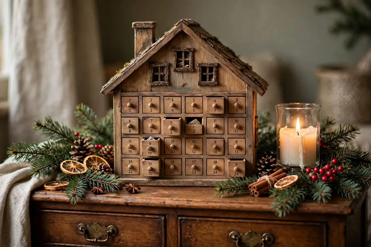 14. Display an Advent Calendar on the Dresser