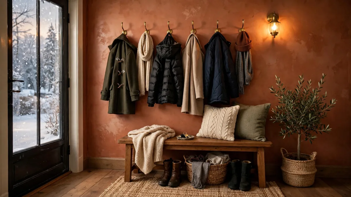14. Warm, Moody Wall Color or Accent