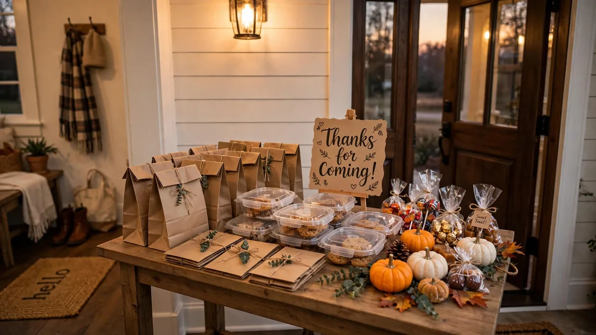 15. Take-Home Favor Bags