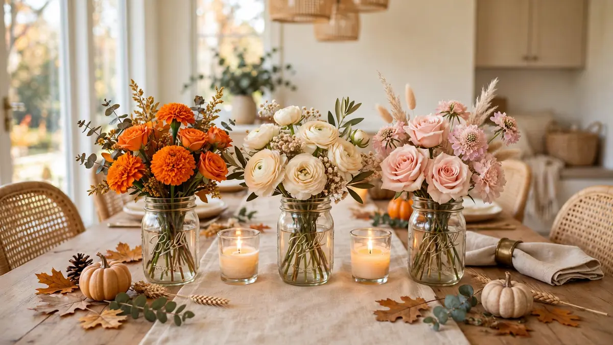 15. Grocery Store Bouquet Trio