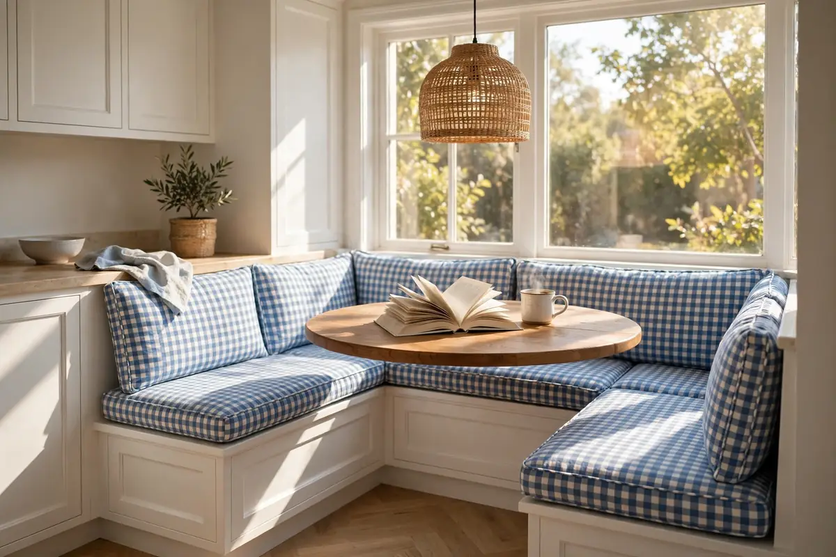 16. Kitchen Corner Banquette Nook