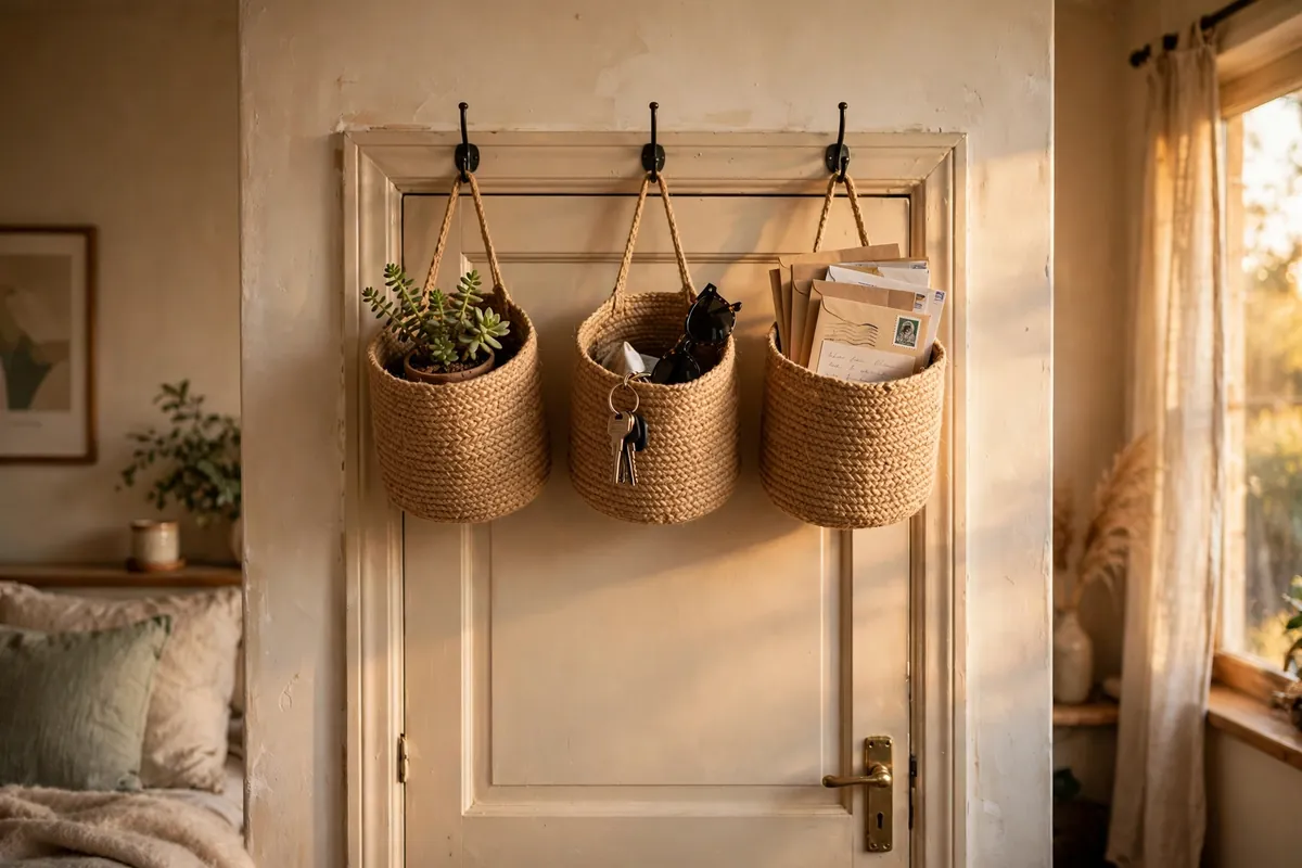 5. Hanging Basket Trio For Small Bits
