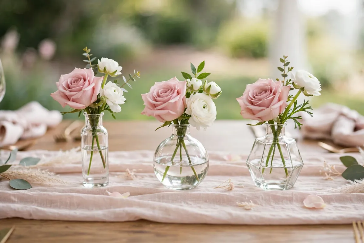 3. Bud Vase Trios