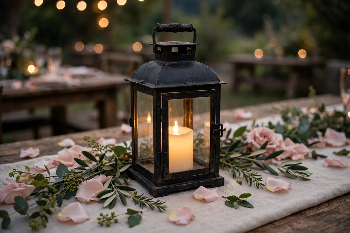 4. Lanterns With LED Candles