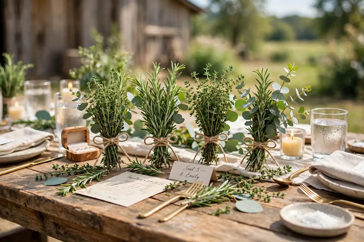 14. Herb and Eucalyptus Clusters