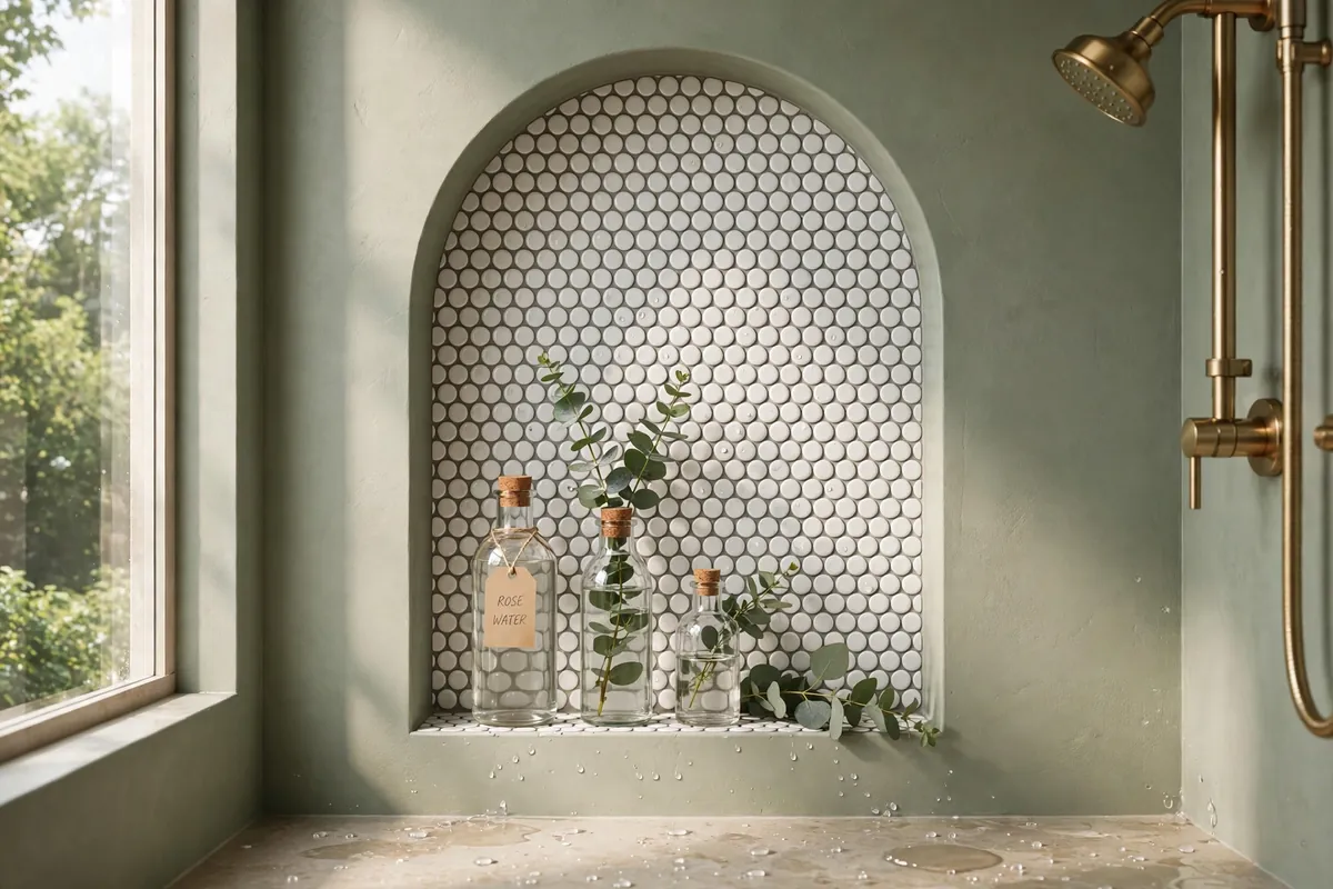 Modern and Minimalist Shower Niche Ideas